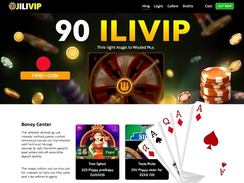 90jilivip.com: The Official Philippines Online Casino Platform. Trusted gaming with real-money slots, sportsbook, and live dealer options. Explore exclusive offers and maximizing winning opportunities with E-E-A-T approved content.